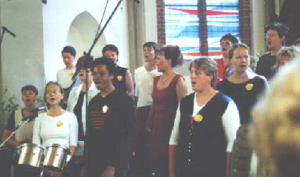 8. Juni 2003 Pfingsten Christus Kirche Torgelow