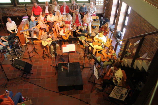 18. Juni 2017: die Gitarrengruppe