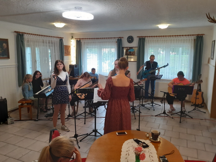 Sch�lerkonzert 3. Juli 2023 Gro� Laasch